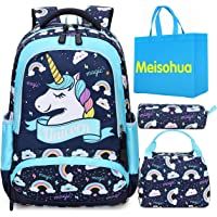 Los mejores  - Mochila Unicornio Niños Impermeable Mochila Escolar para Adolescente Pequeñas Mochilas Infantil Bolso para Chicas para…
